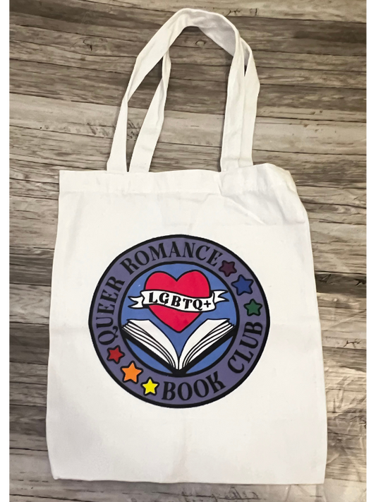 Queer Romance Book Club Book Inspired Tote Bag